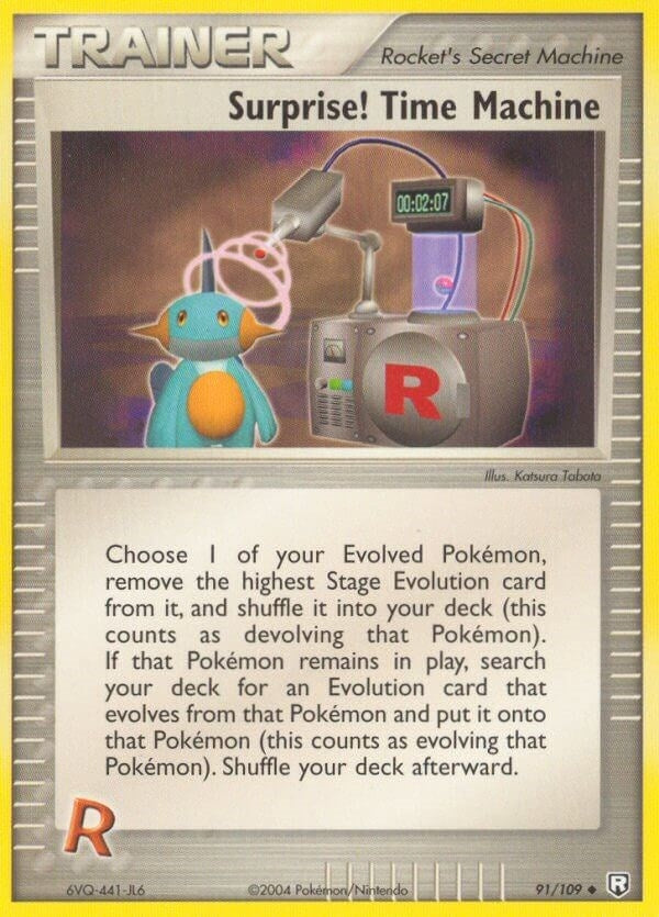 Image for Surprise! Time Machine (91/109) (RR) - Pokemon