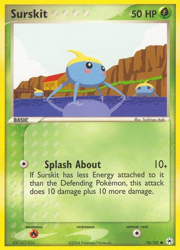 Image for Surskit (76/101) (HL) - Pokemon