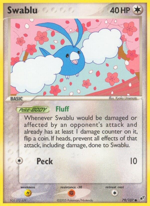 Image for Swablu (79/107) (DX) - Pokemon