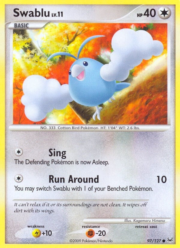 Image for Swablu (97/127) (PL) - Pokemon