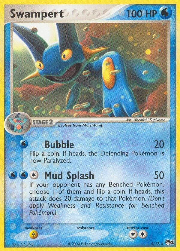 Image for Swampert (005/017) (POP) - Pokemon