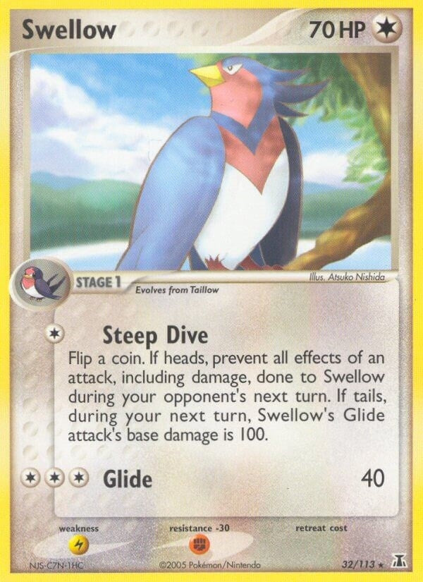 Image for Swellow (32/113) (DS) - Pokemon
