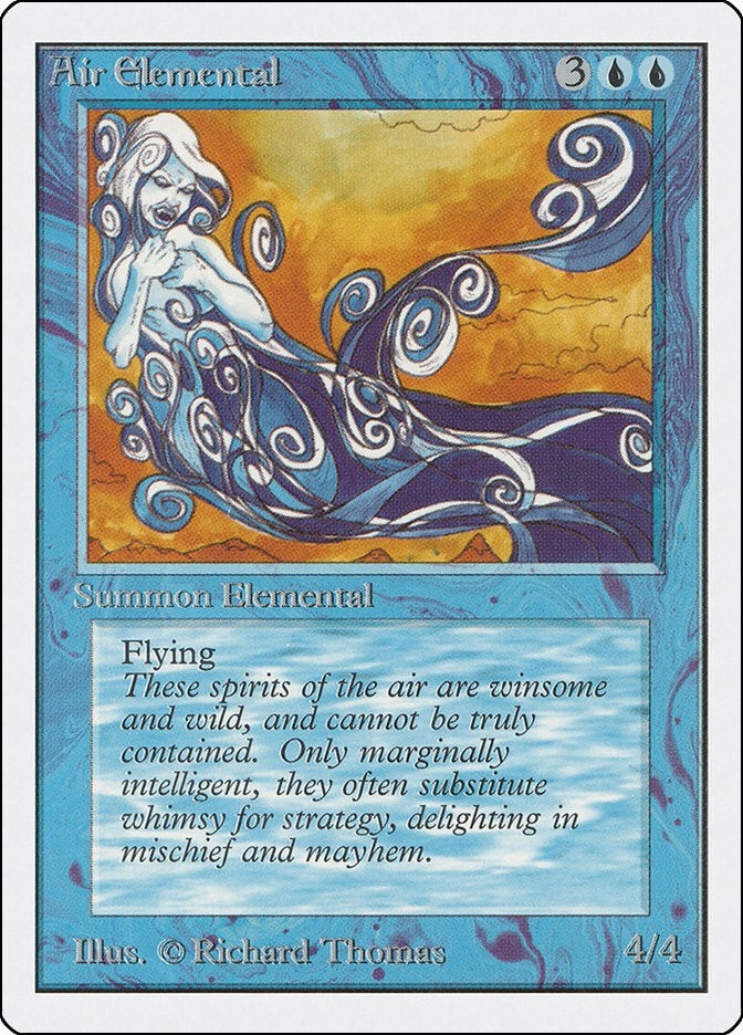 Image for Air Elemental (2ED) - Magic: The Gathering