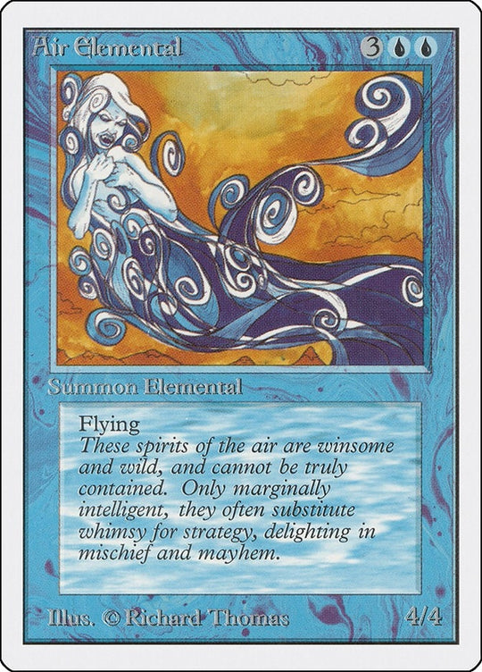 Image for Air Elemental (2ED) - Magic: The Gathering