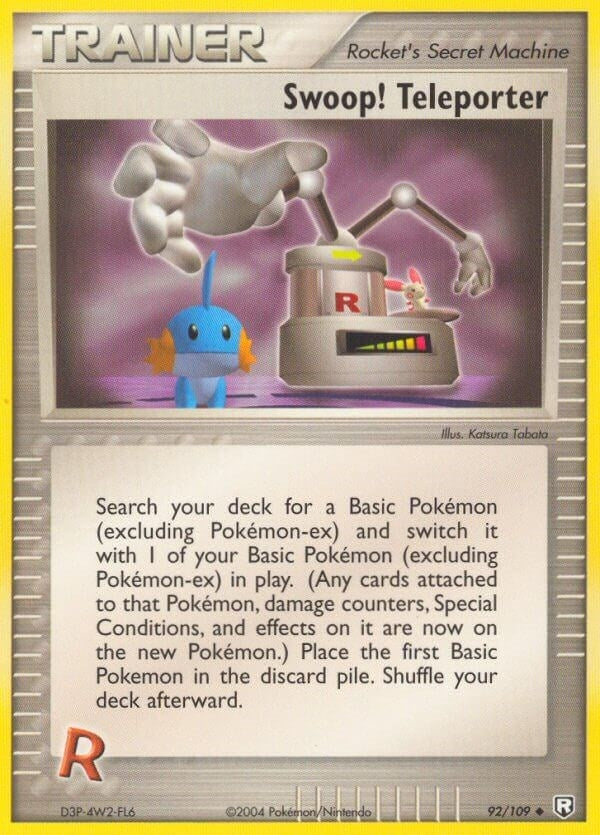 Image for Swoop! Teleporter (92/109) (RR) - Pokemon