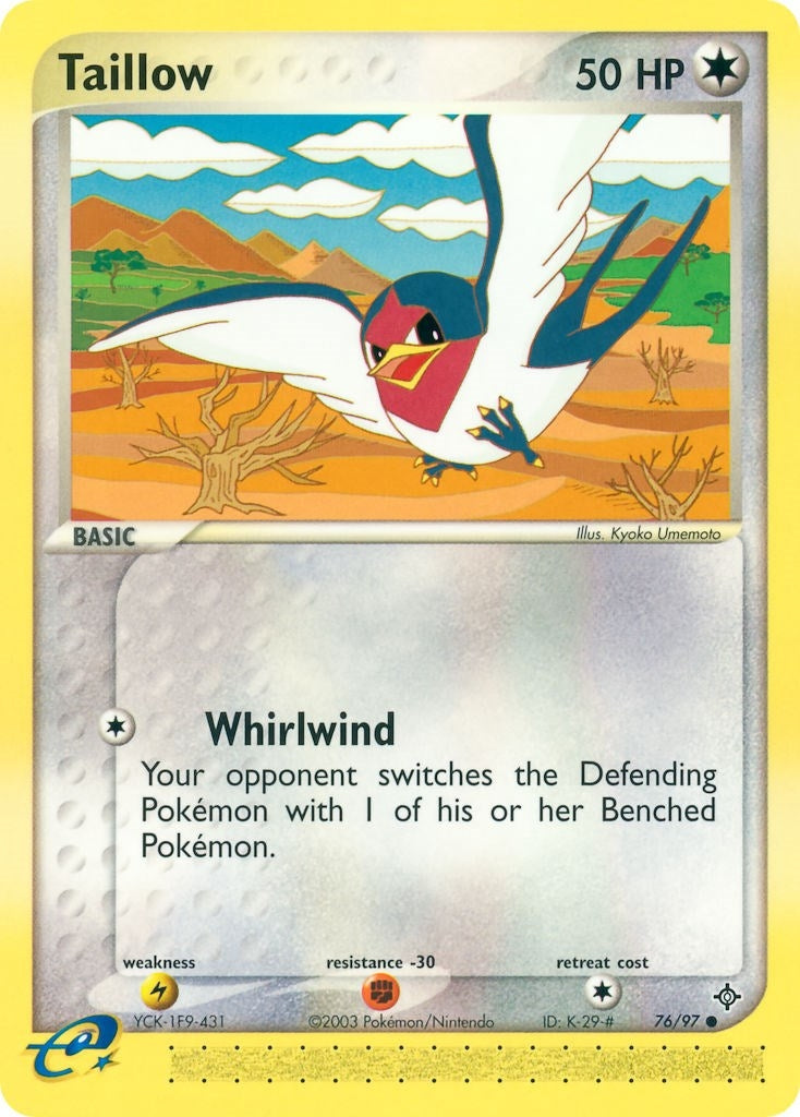 Image for Taillow (76/97) (DR) - Pokemon