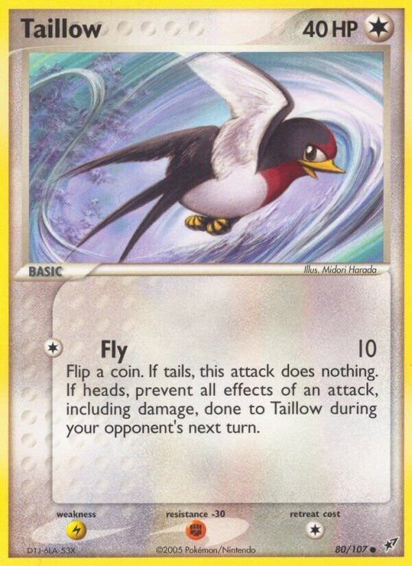 Image for Taillow (80/107) (DX) - Pokemon