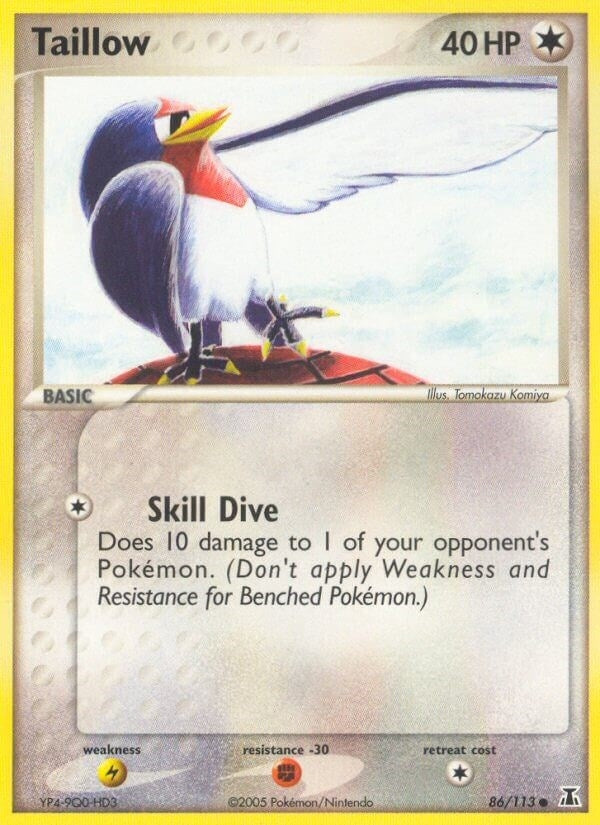 Image for Taillow (86/113) (DS) - Pokemon