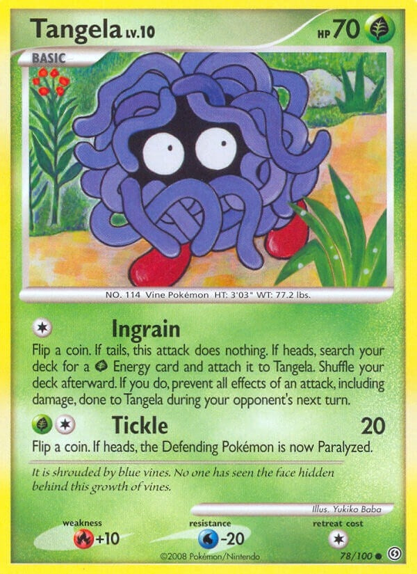 Image for Tangela (78/100) (SF) - Pokemon