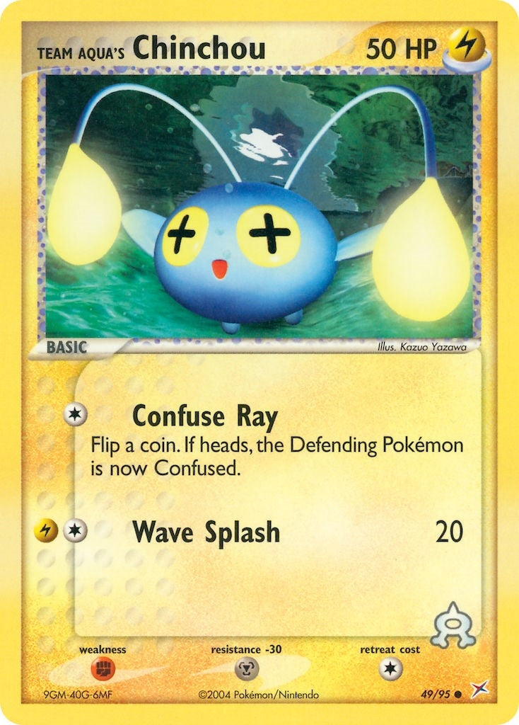 Image for Team Aqua's Chinchou (49/95) (MA) - Pokemon