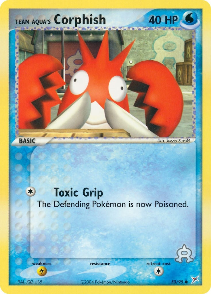 Image for Team Aqua's Corphish (50/95) (MA) - Pokemon