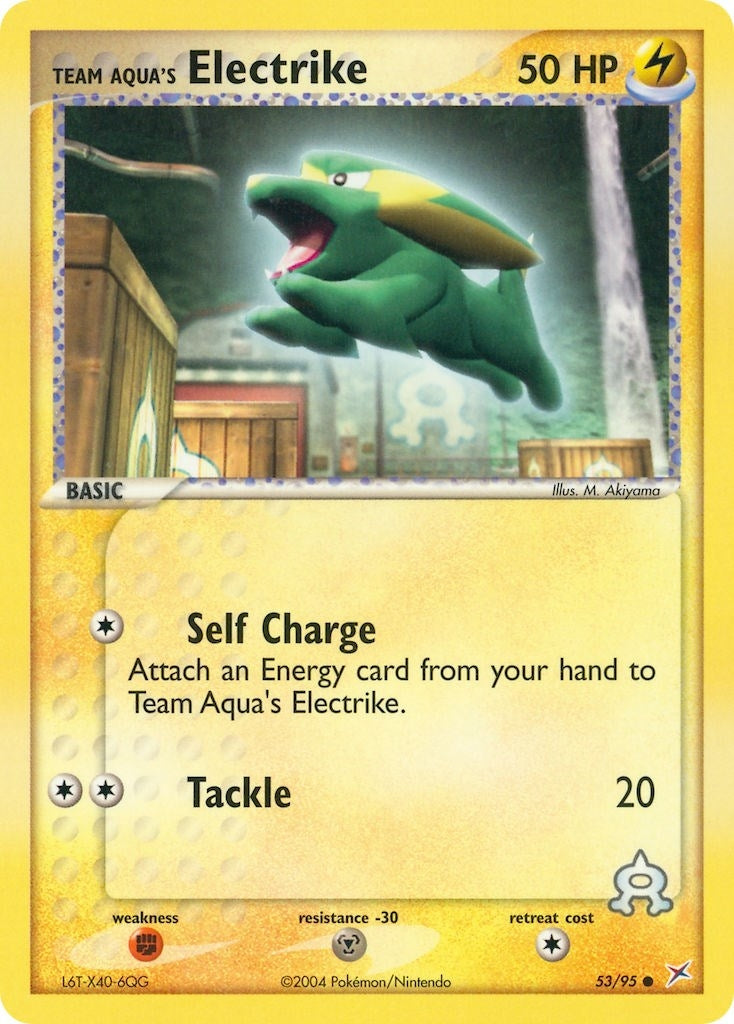 Image for Team Aqua's Electrike (53/95) (MA) - Pokemon