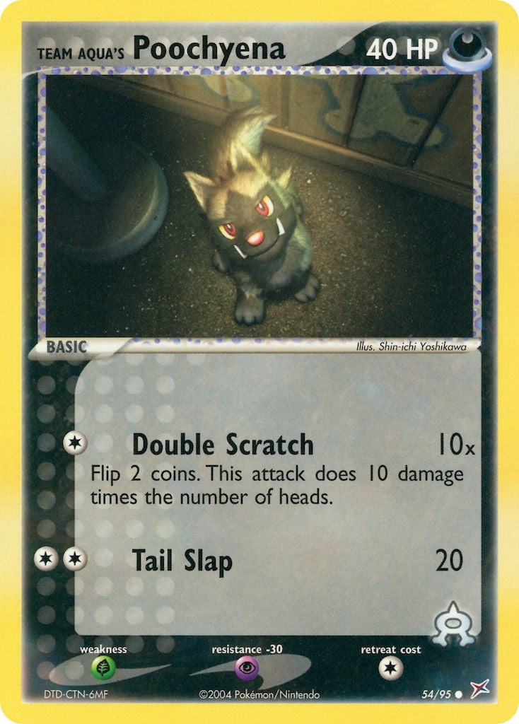 Image for Team Aqua's Poochyena (54/95) (MA) - Pokemon