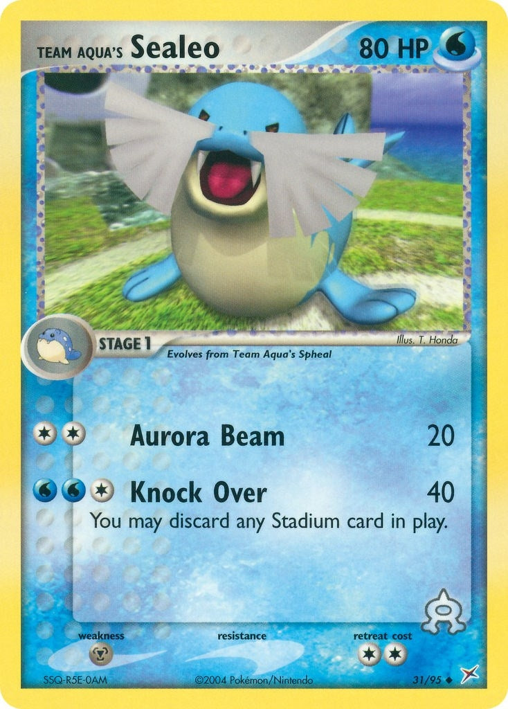 Image for Team Aqua's Sealeo (31/95) (MA) - Pokemon
