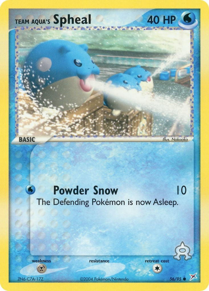 Image for Team Aqua's Spheal (56/95) (MA) - Pokemon