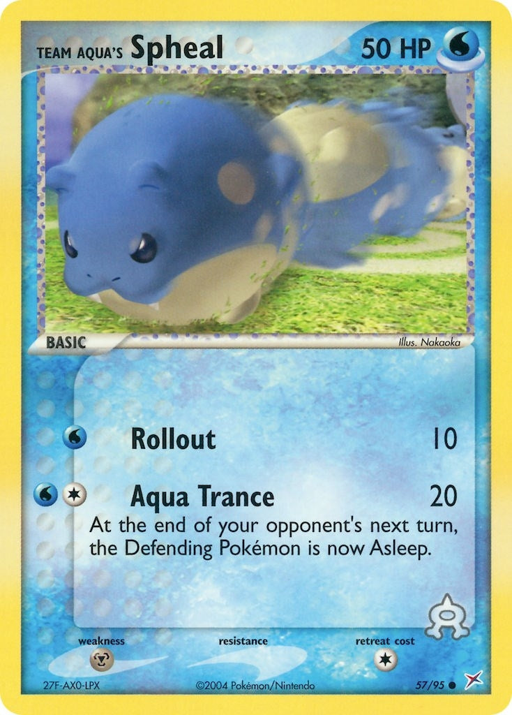 Image for Team Aqua's Spheal (57/95) (MA) - Pokemon