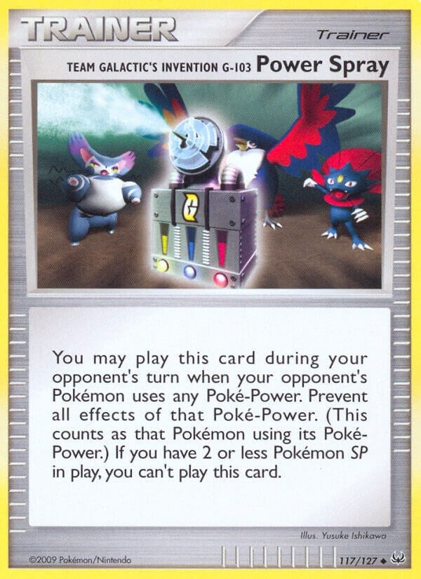 Image for Team Galactic's Invention G-103 Power Spray (117/127) (PL) - Pokemon