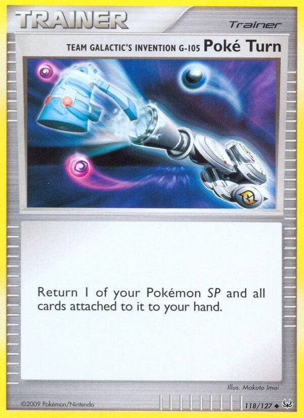 Image for Team Galactic's Invention G-105 Poke Turn (118/127) (PL) - Pokemon