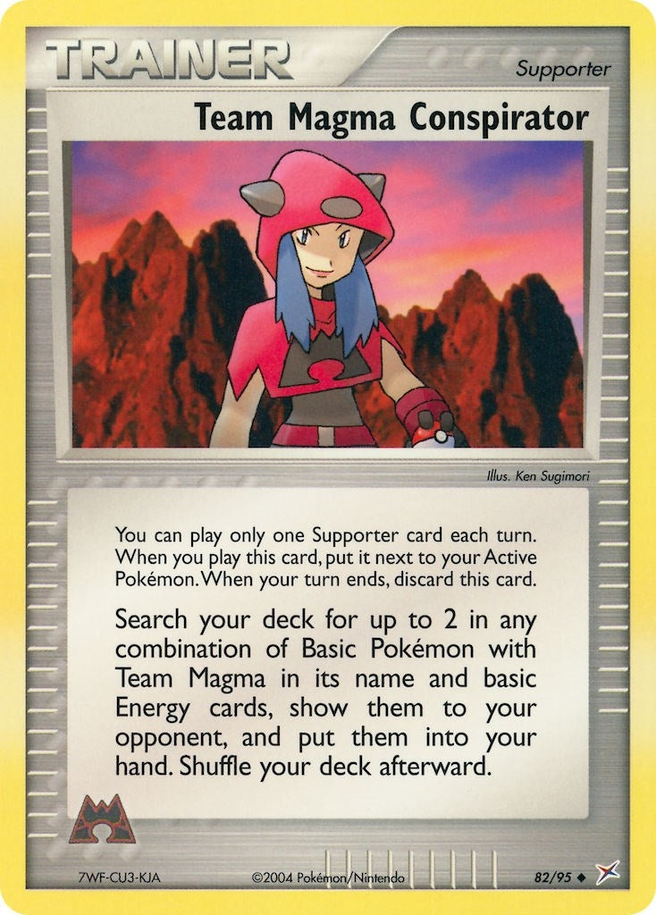 Image for Team Magma Conspirator (82/95) (MA) - Pokemon