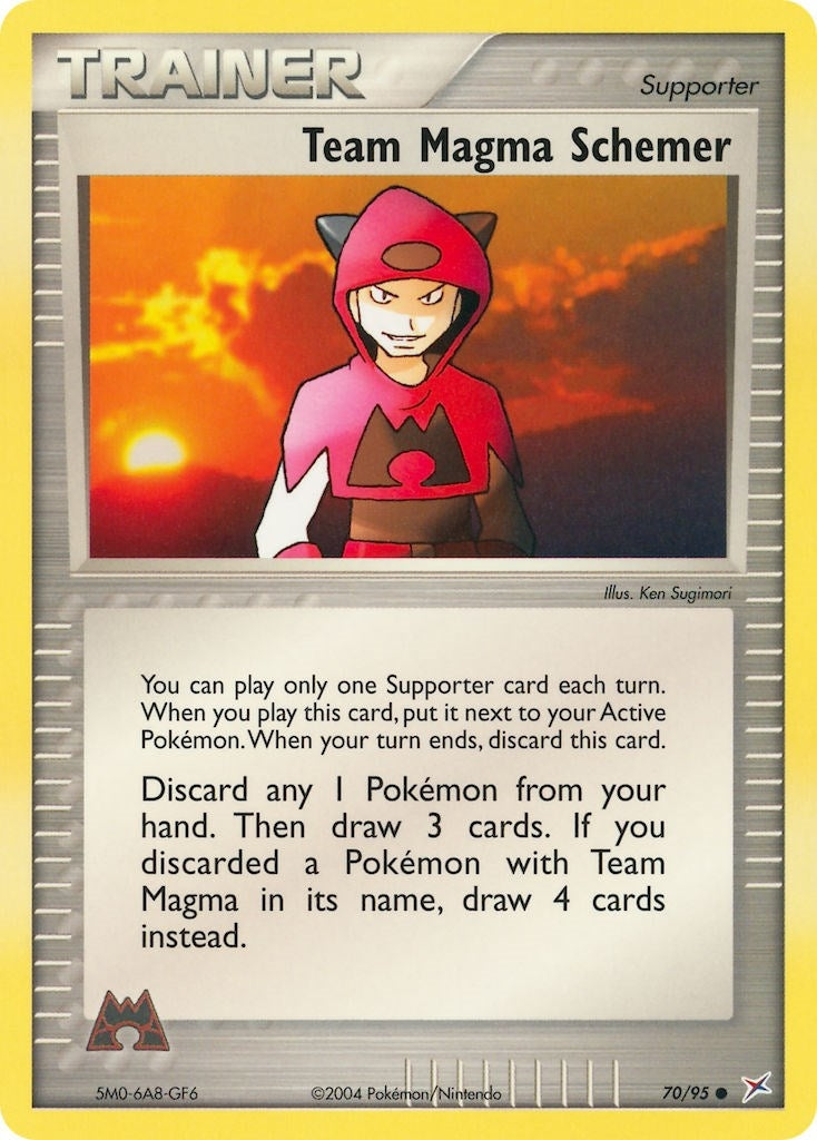 Image for Team Magma Schemer (70/95) (MA) - Pokemon