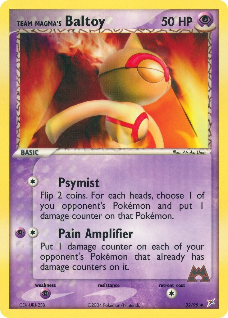 Image for Team Magma's Baltoy (32/95) (MA) - Pokemon