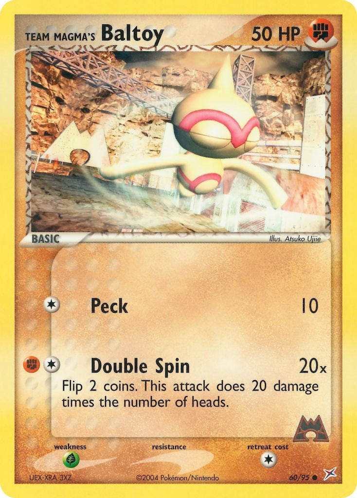 Image for Team Magma's Baltoy (60/95) (MA) - Pokemon