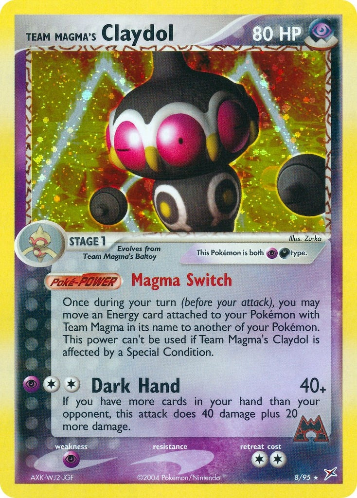 Image for Team Magma's Claydol (8/95) (MA) - Pokemon