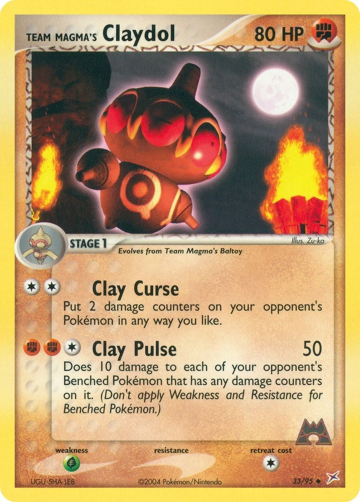 Image for Team Magma's Claydol (33/95) (MA) - Pokemon