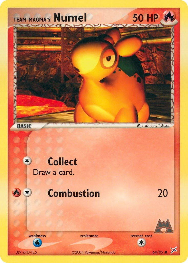 Image for Team Magma's Numel (64/95) (MA) - Pokemon