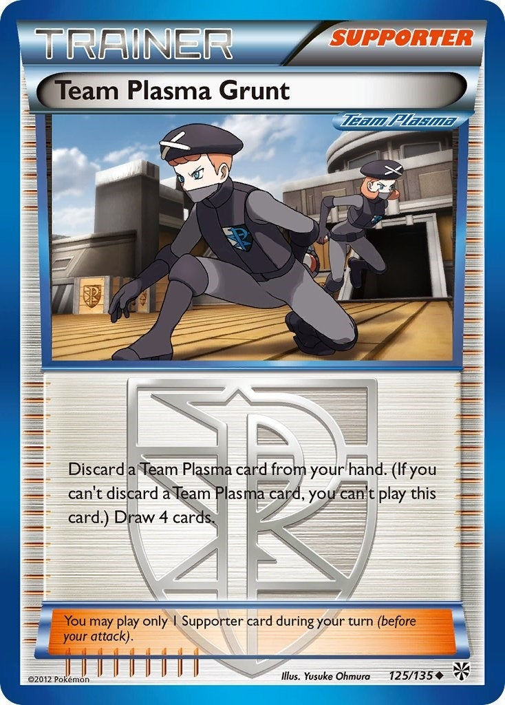 Image for Team Plasma Grunt (Team Plasma) (125/135) (PLS) - Pokemon