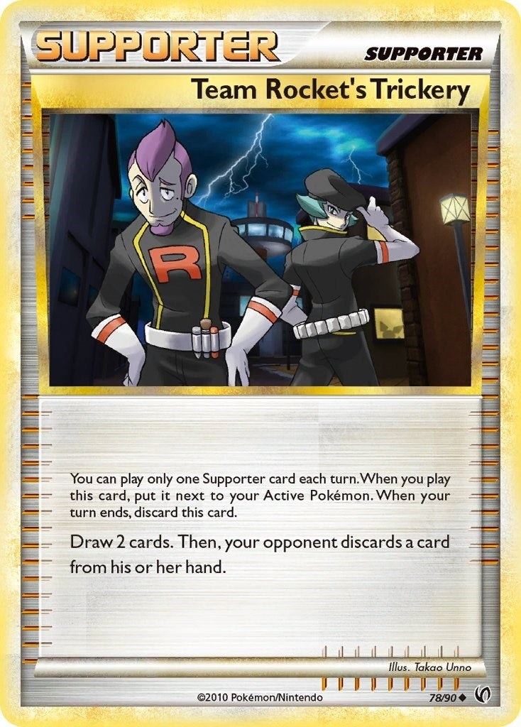 Image for Team Rocket's Trickery (78/90) (UD) - Pokemon