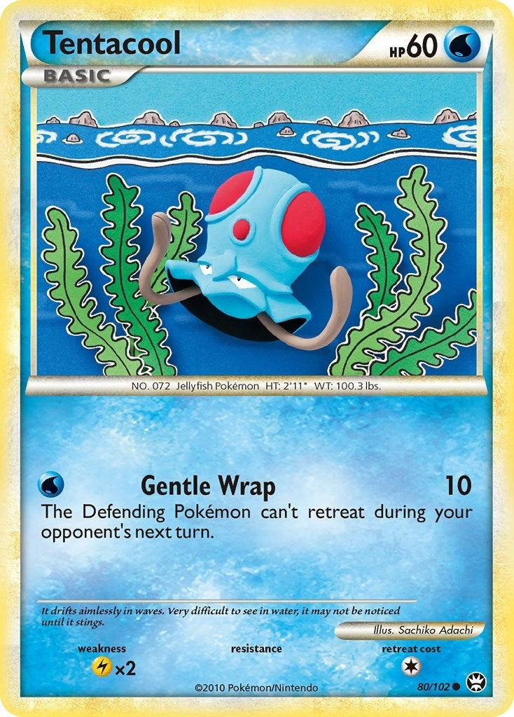 Image for Tentacool (80/102) (TM) - Pokemon
