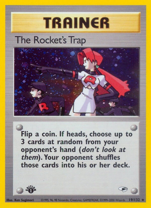 Image for The Rocket's Trap (019/132) (G1) - Pokemon