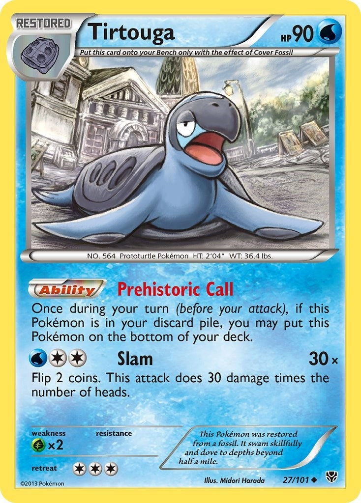 Image for Tirtouga (27/101) (PLB) - Pokemon