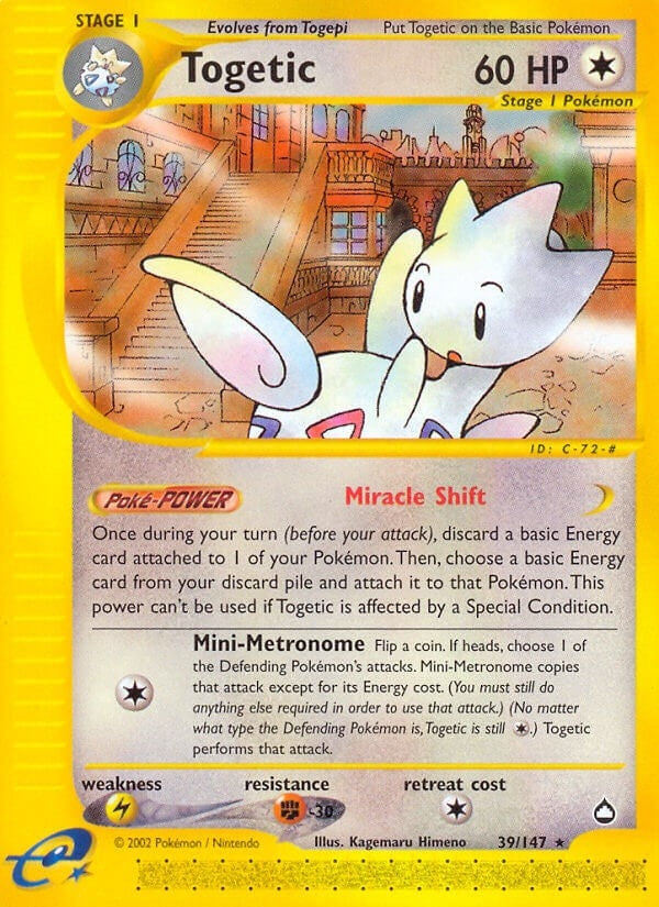 Image for Togetic (039/147) (AQ) - Pokemon