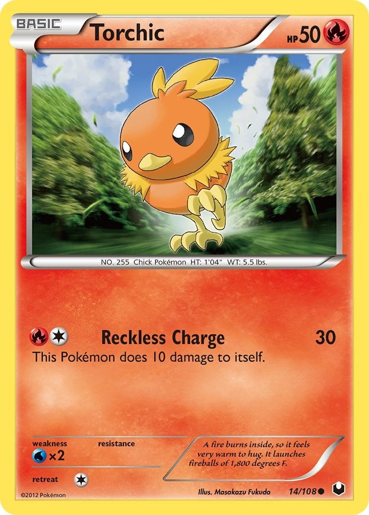 Image for Torchic (14) (14/108) (DEX) - Pokemon