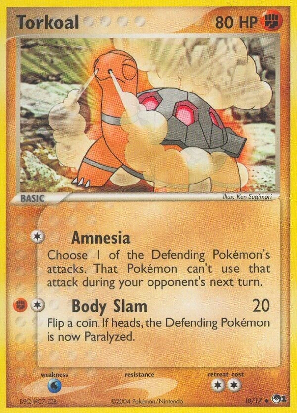 Image for Torkoal (010/017) (POP) - Pokemon