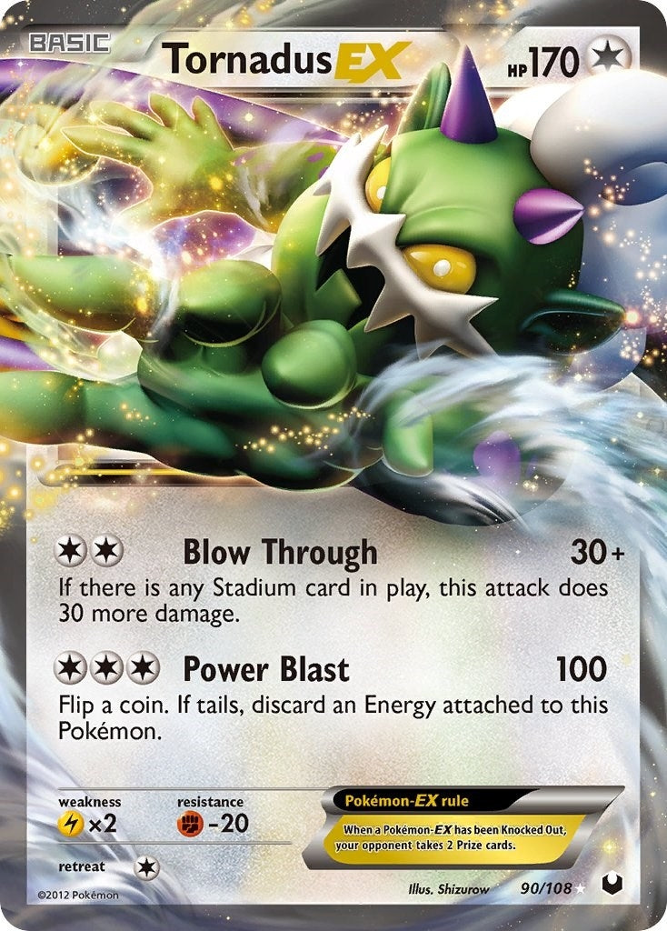 Image for Tornadus EX (90/108) (DEX) - Pokemon