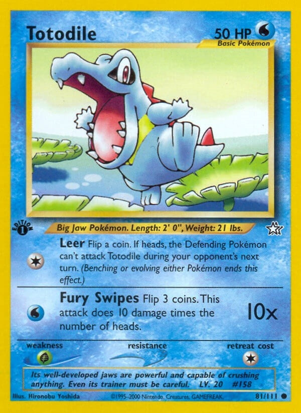 Image for Totodile (81) (081/111) (N1) - Pokemon