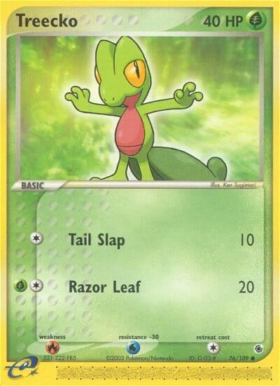 Image for Treecko (76/109) (RS) - Pokemon