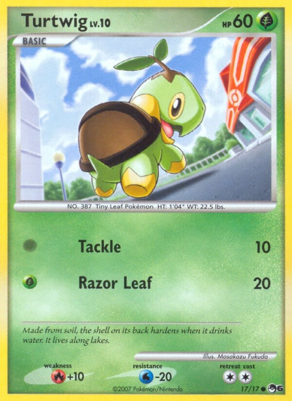 Image for Turtwig (017/017) (POP) - Pokemon