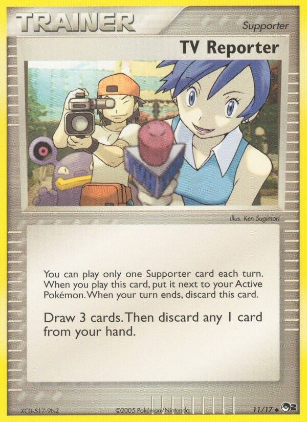 Image for TV Reporter (011/017) (POP) - Pokemon