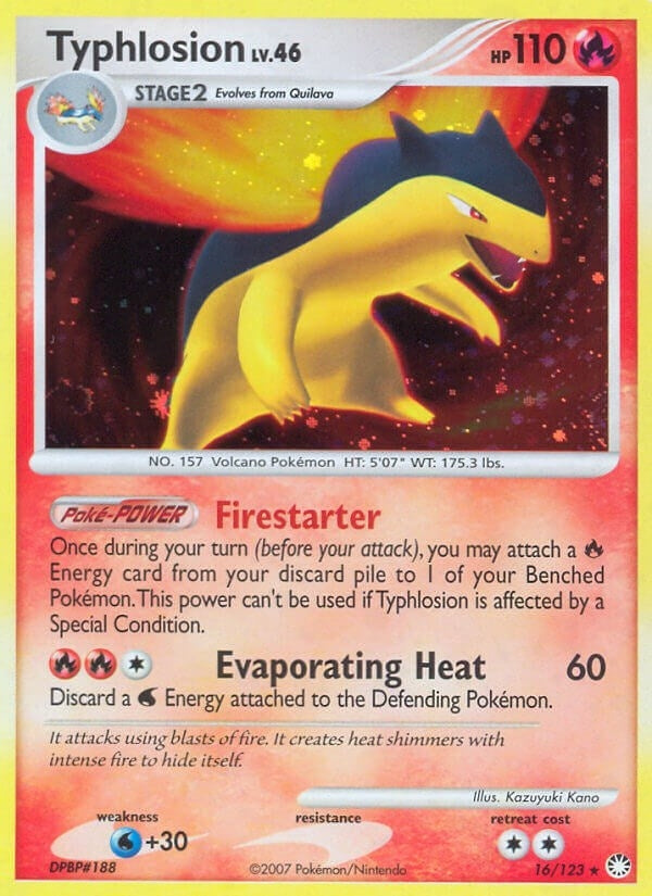 Image for Typhlosion (16/123) (MT) - Pokemon