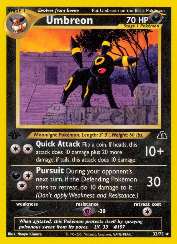 Image for Umbreon (32) (32/75) (N2) - Pokemon