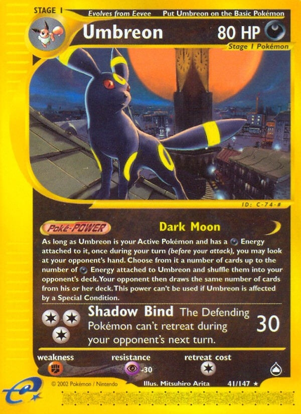 Image for Umbreon (041/147) (AQ) - Pokemon