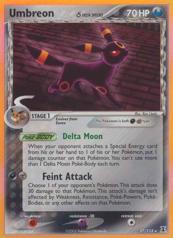 Image for Umbreon (Delta Species) (17/113) (DS) - Pokemon