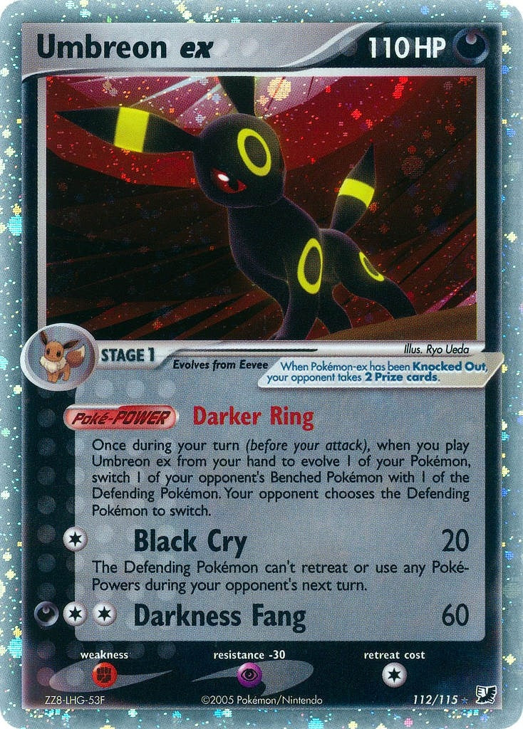 Image for Umbreon ex (112/115) (UF) - Pokemon