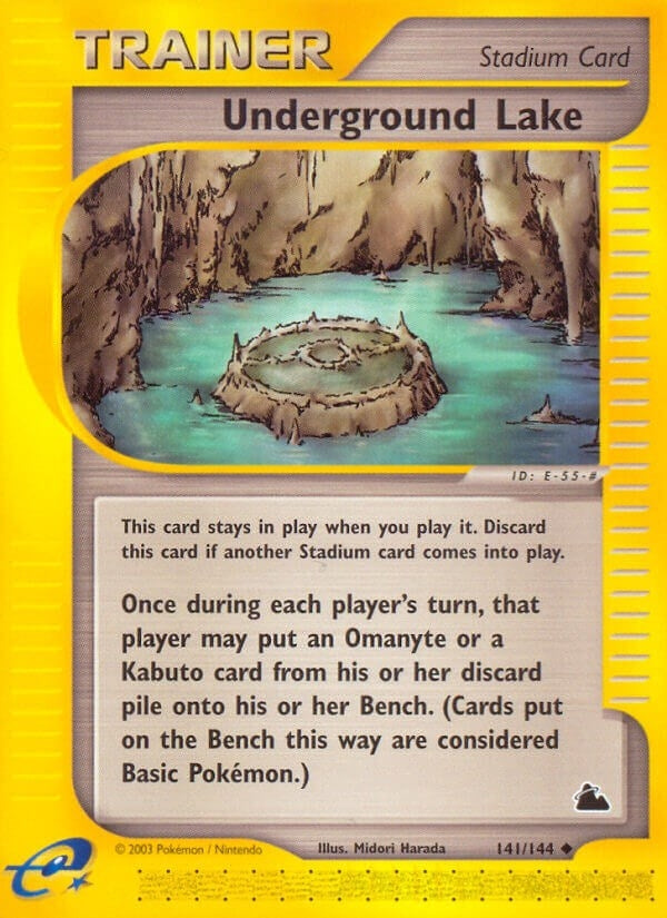 Image for Underground Lake (141/144) (SK) - Pokemon