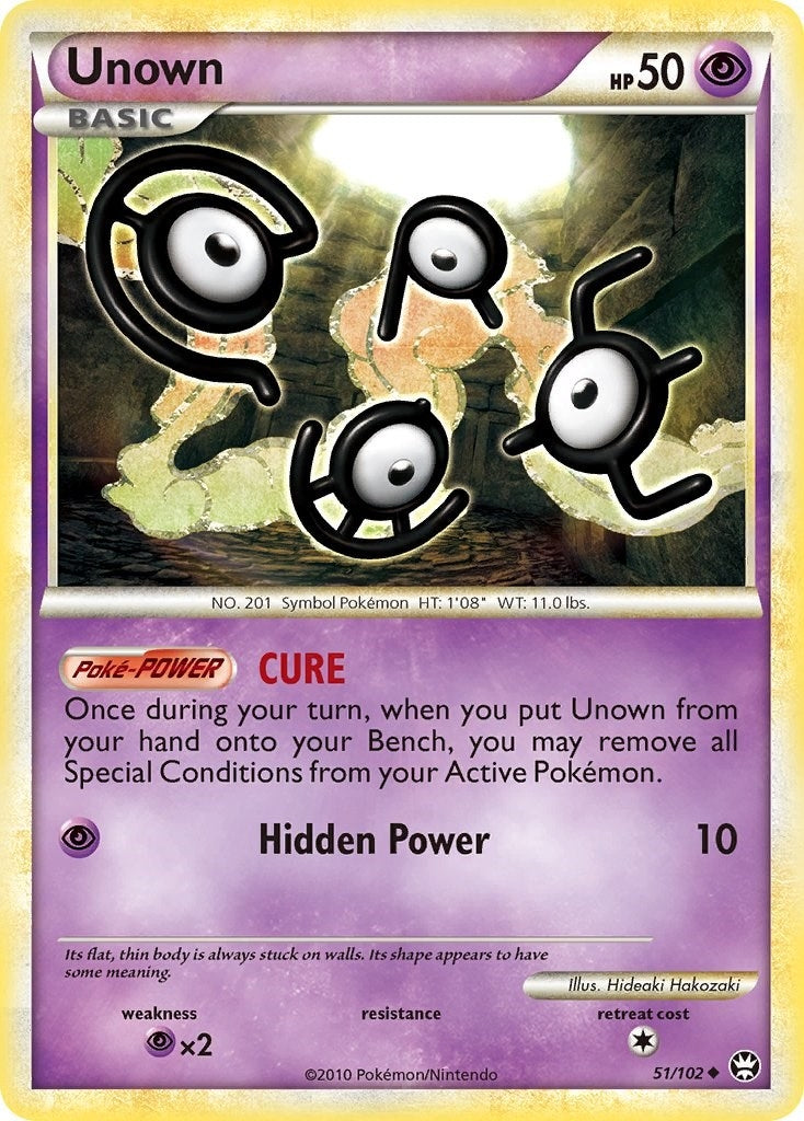 Image for Unown (51/102) (TM) - Pokemon