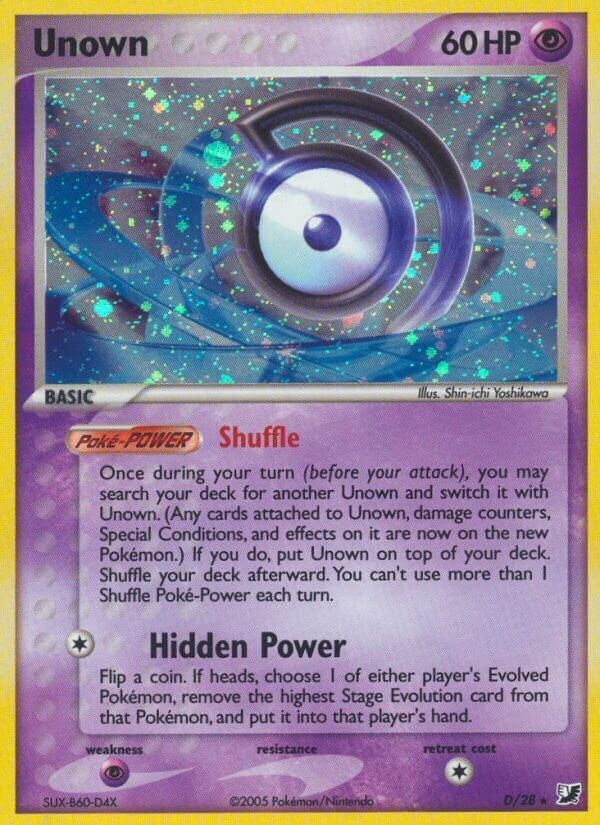 Image for Unown (D) (D/28) (UF) - Pokemon